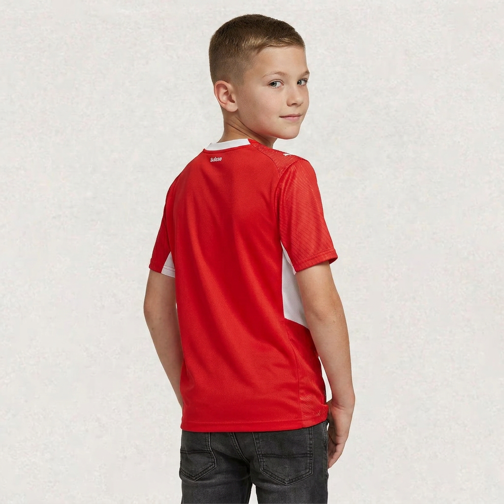 Switzerland 2026 Home Jersey Kids