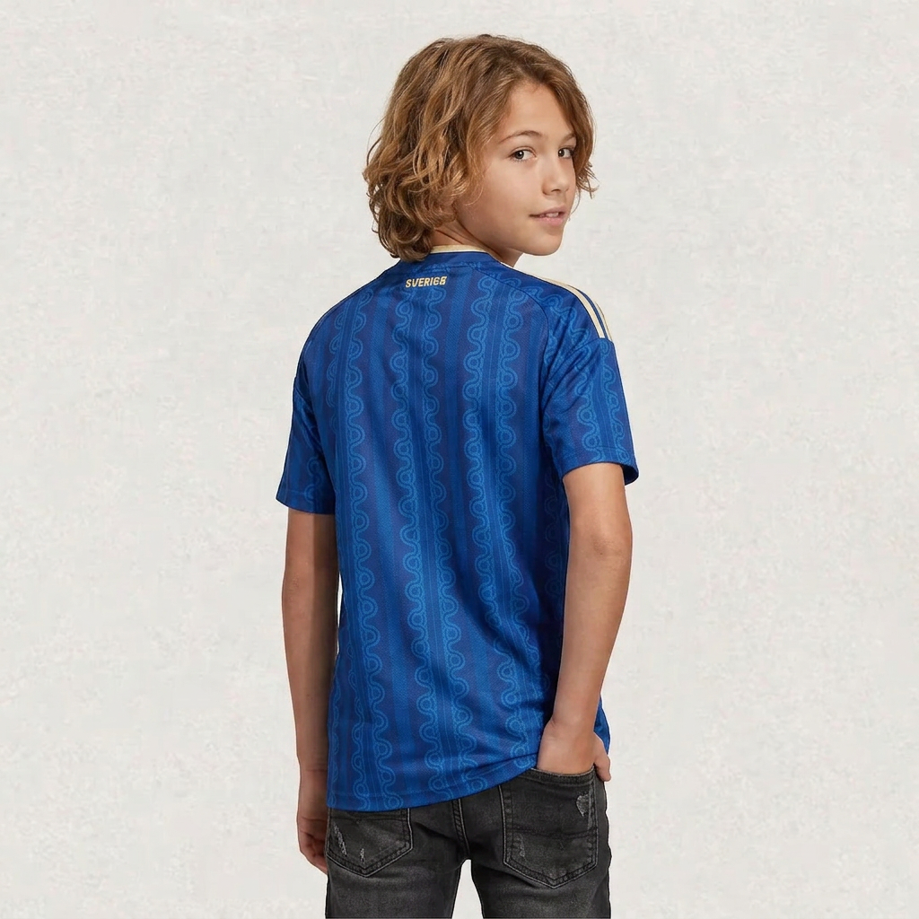 Sweden 2026 Away Jersey Kids