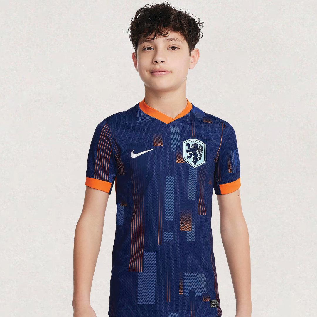 Netherlands 2024 Away Kids Jersey