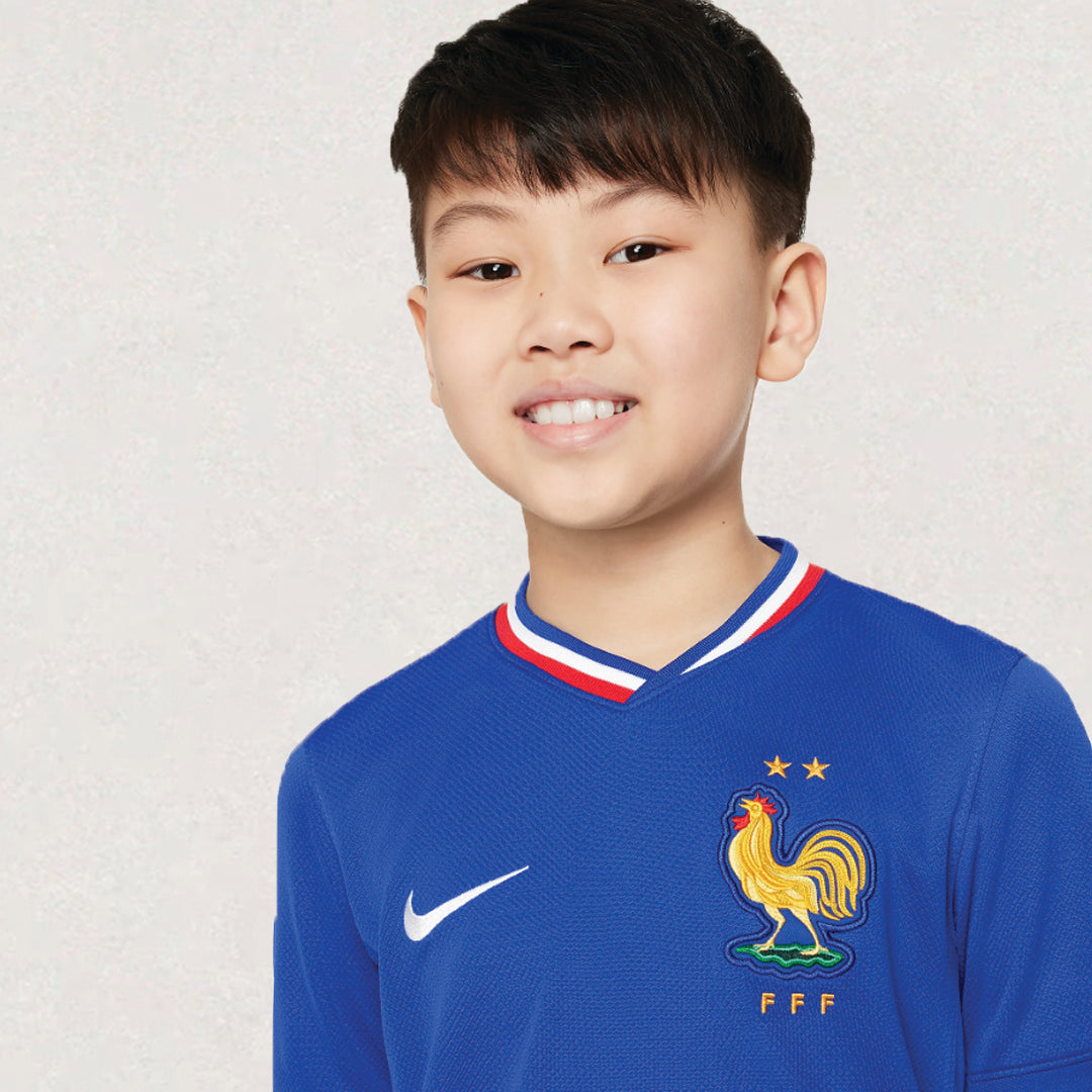 France 2024 Home Jersey Kids