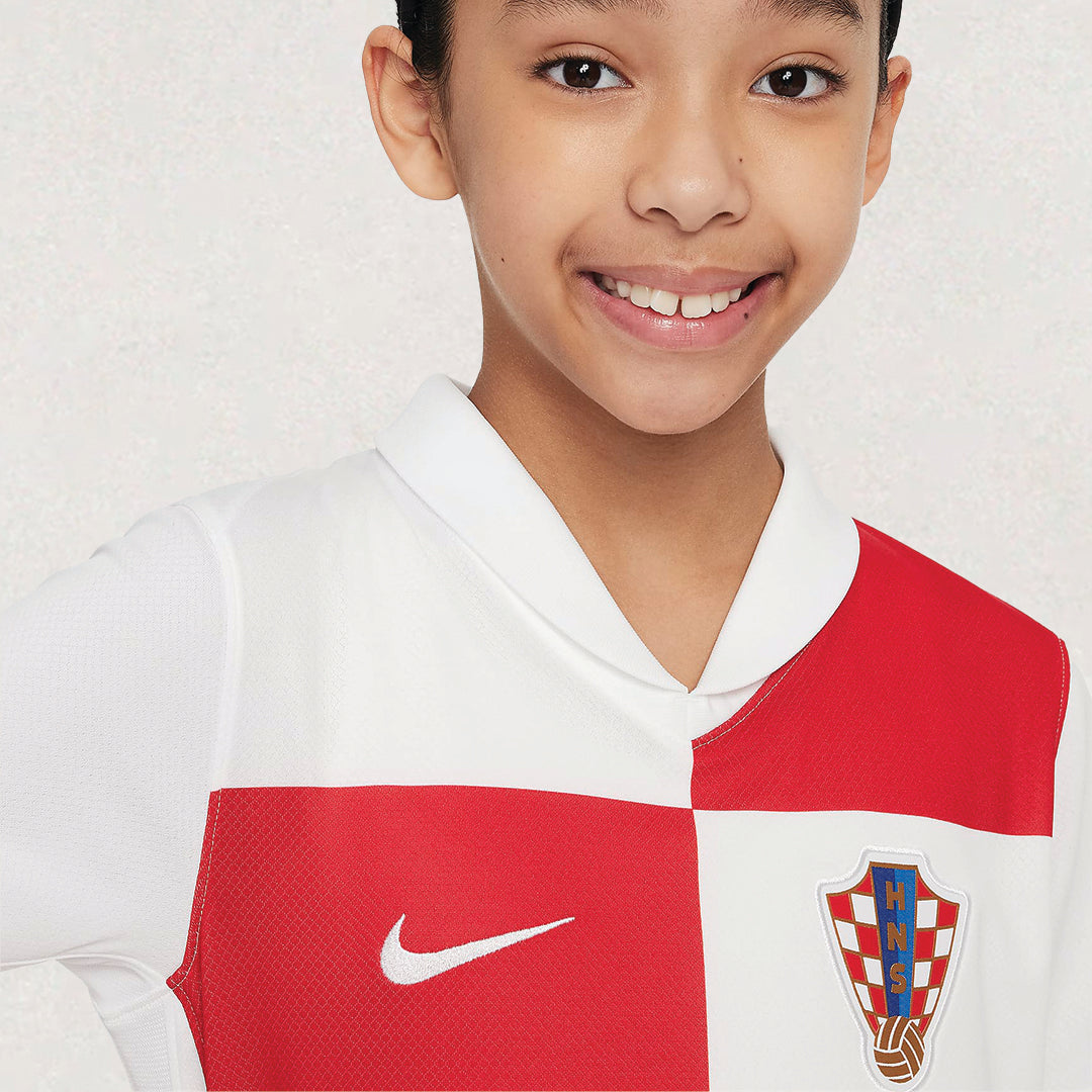 Croatia 2024 Home Jersey Kids