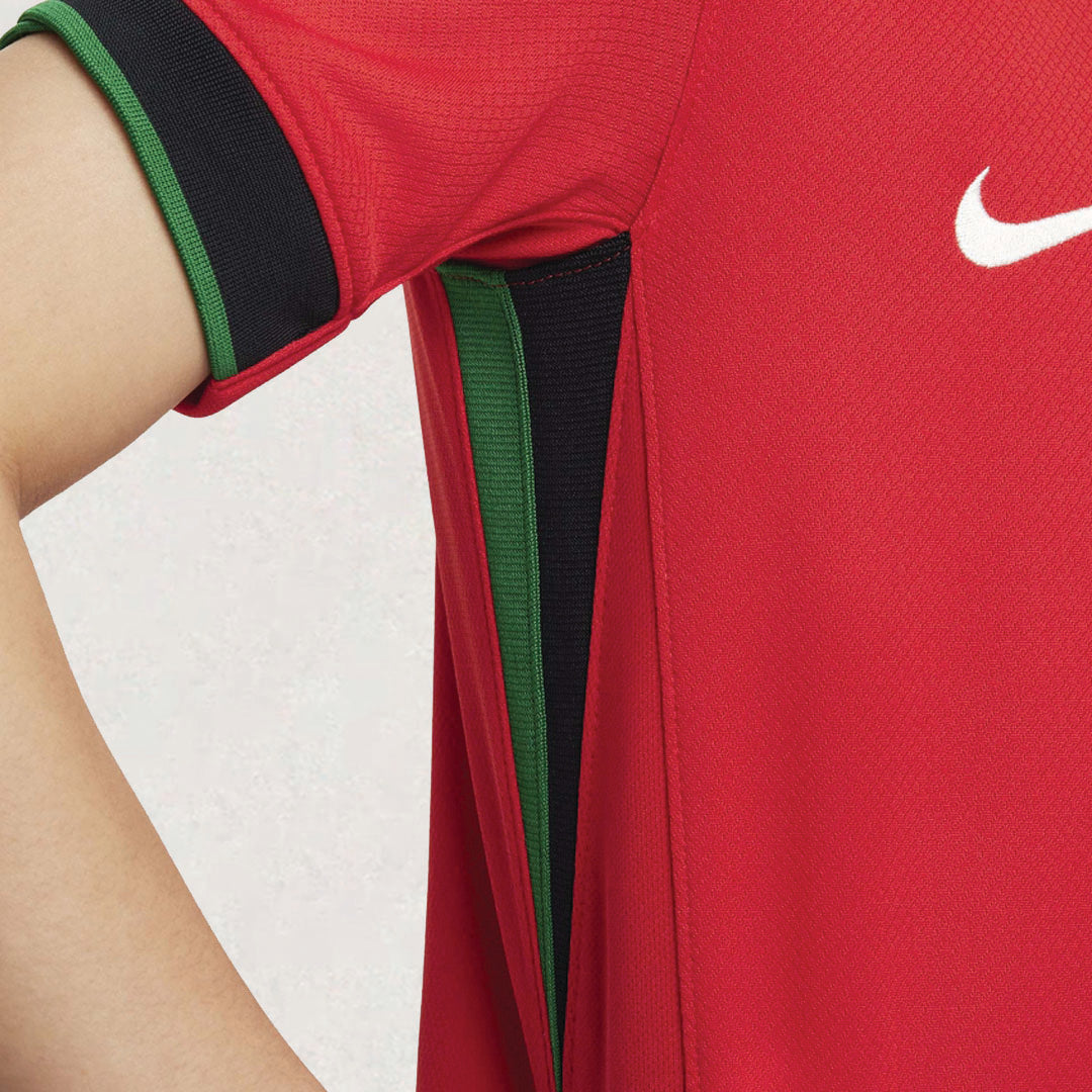 Portugal 2024 Home Jersey Kids