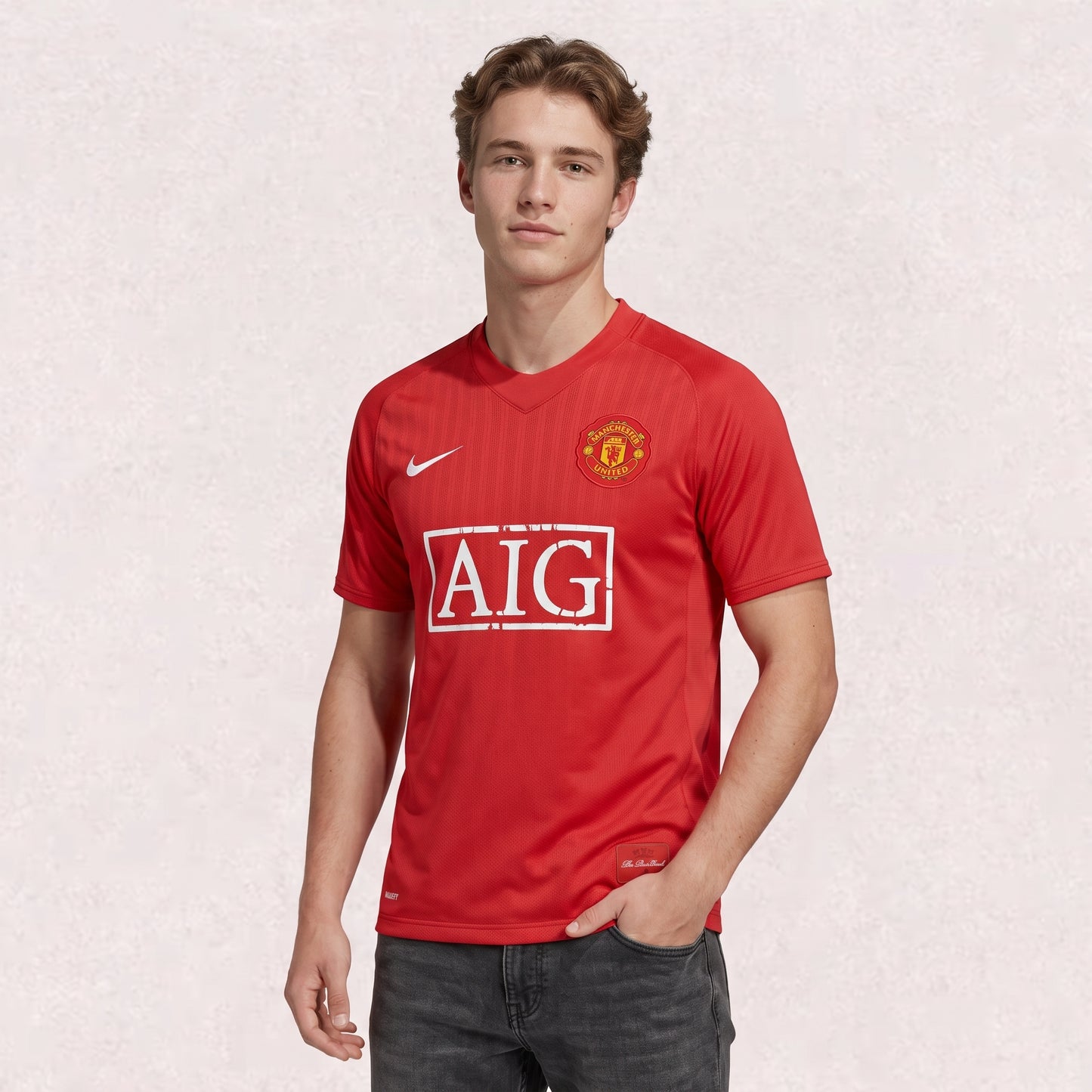 Manchester United 2007-2008 Rooney Home Jersey