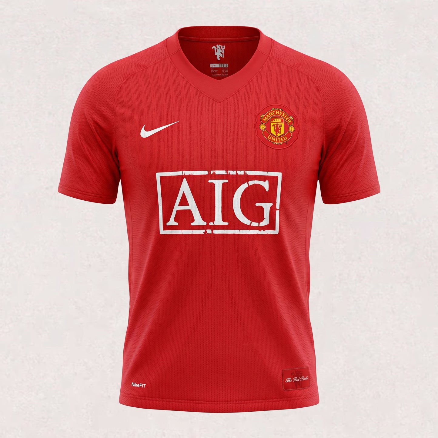 Manchester United 2007-2008 Rooney Home Jersey