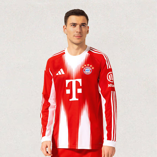 Bayern Munich 25/26 Home Long Sleeve Jersey