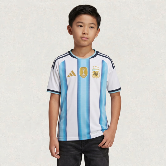 Argentina 2026 Kids Home Jersey