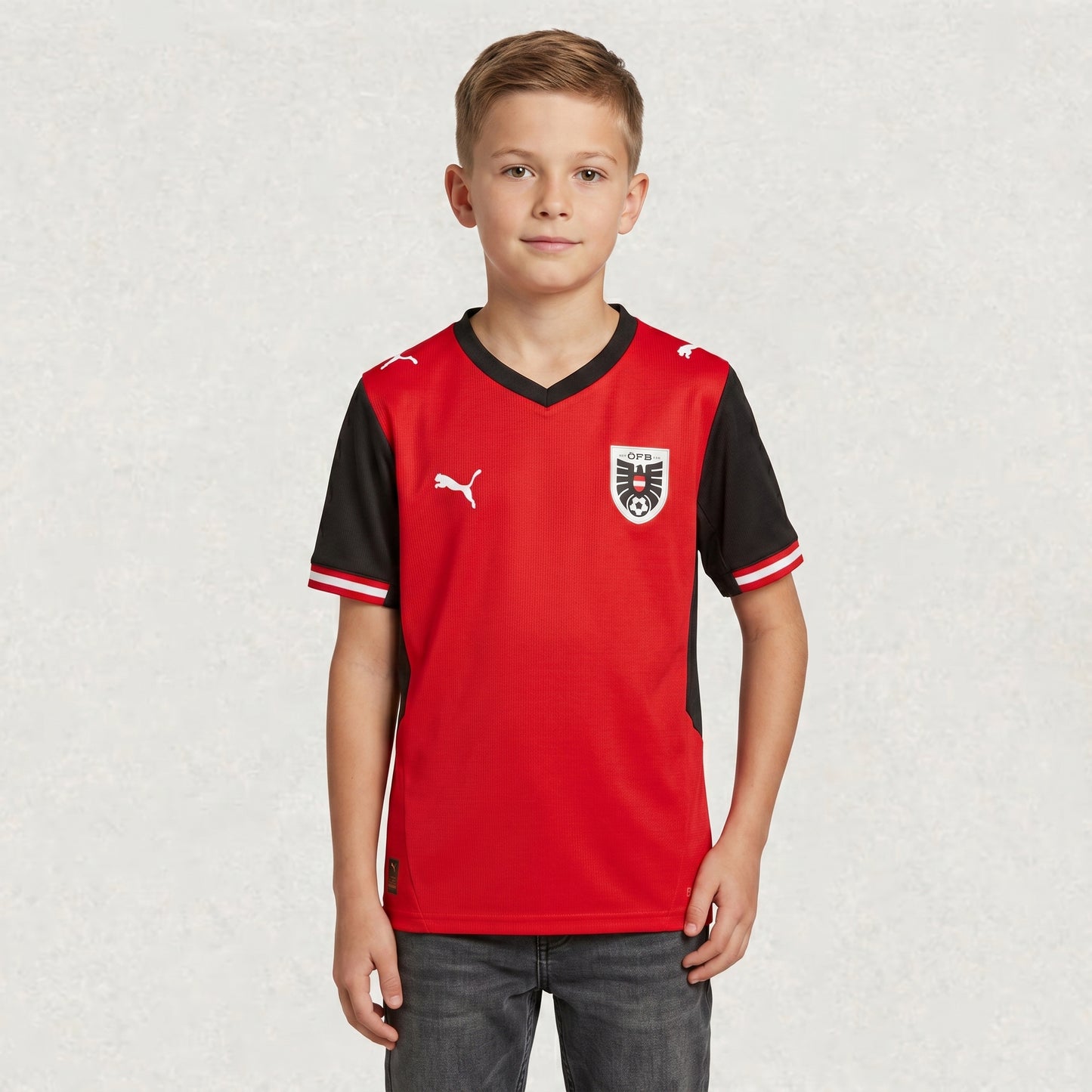 Austria 2026 Home Jerseys Kids