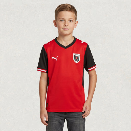 Austria 2026 Home Jerseys Kids