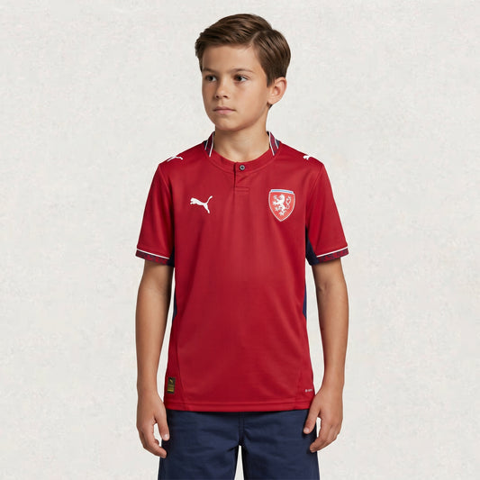 Czechia 2026 Home Jerseys Kids
