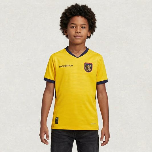 Ecuador 2026 Home Jerseys Kids