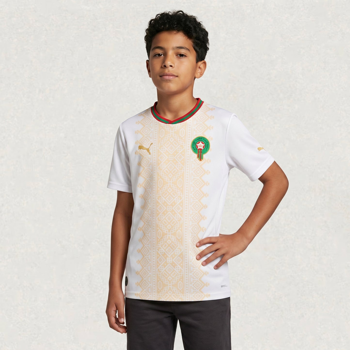 Morocco 2026 Away Jersey Kids