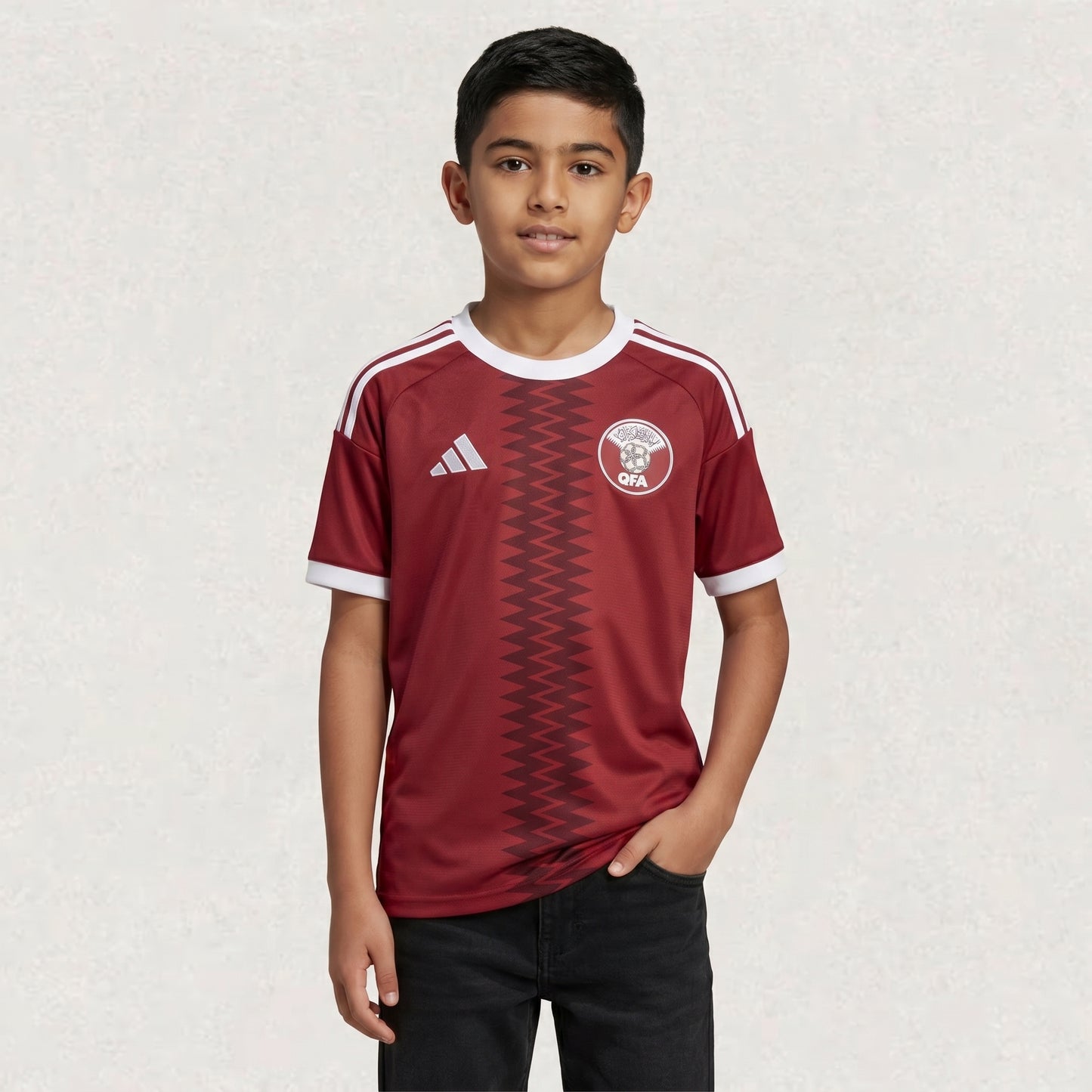 Qatar 2026 Home Jerseys Kids
