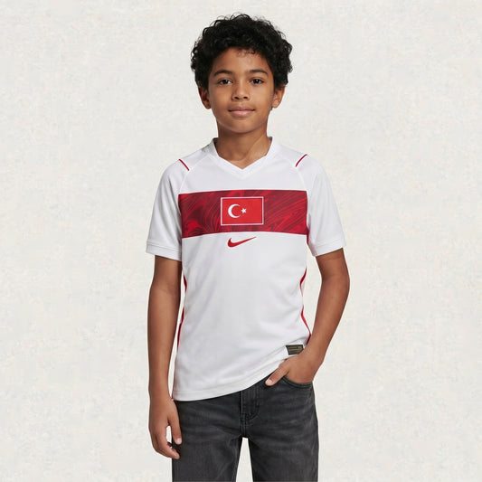 Türkiye 2026 Away Jersey Kids