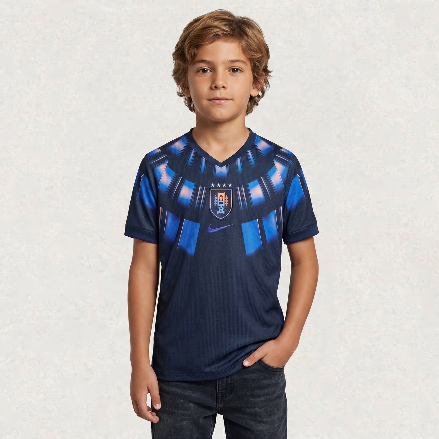 Uruguay 2026 Away Jersey Kids