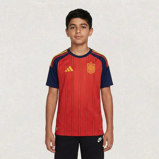 Spain 2026 Kids Home Jersey
