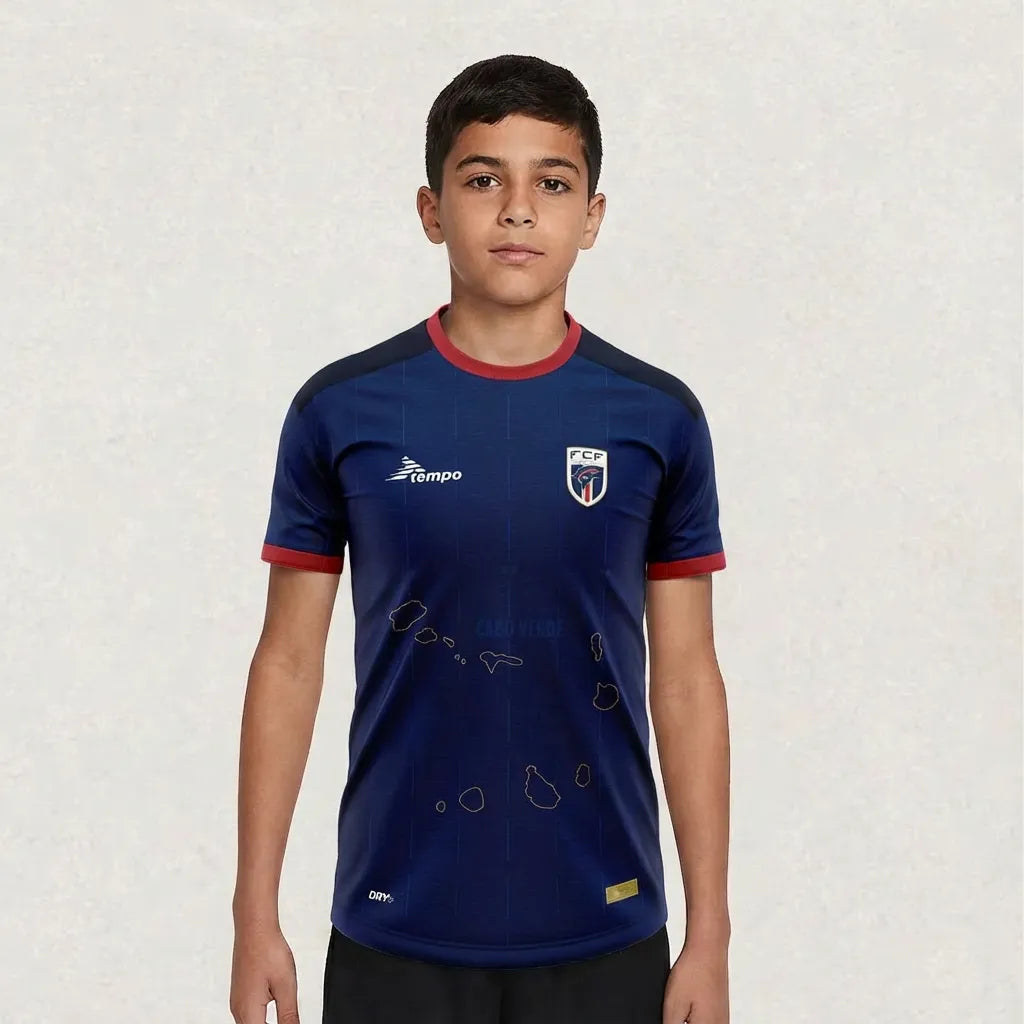 Cape Verde 2026 Kids Home Jersey