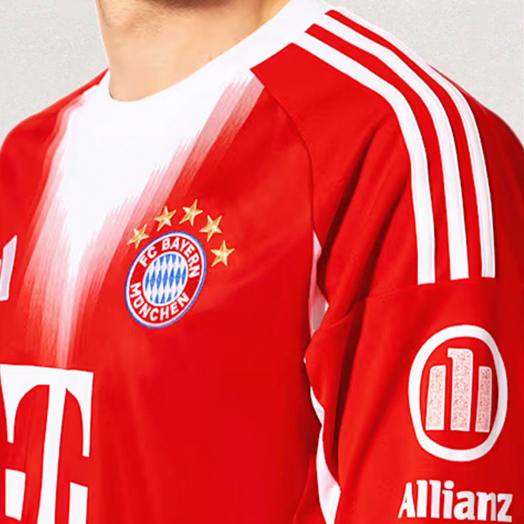 Bayern Munich 25/26 Home Long Sleeve Jersey