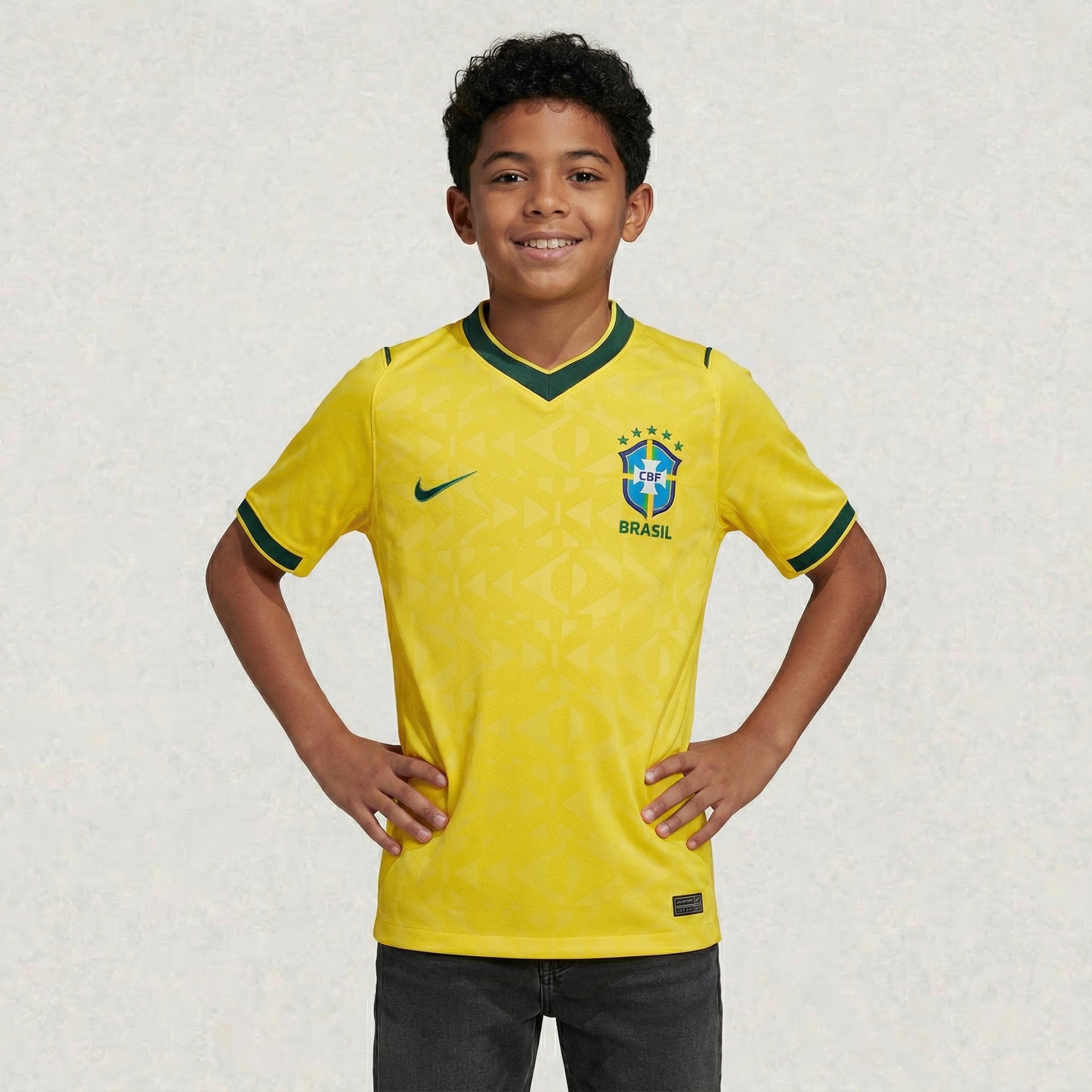 Brazil 2026 Home Jerseys Kids