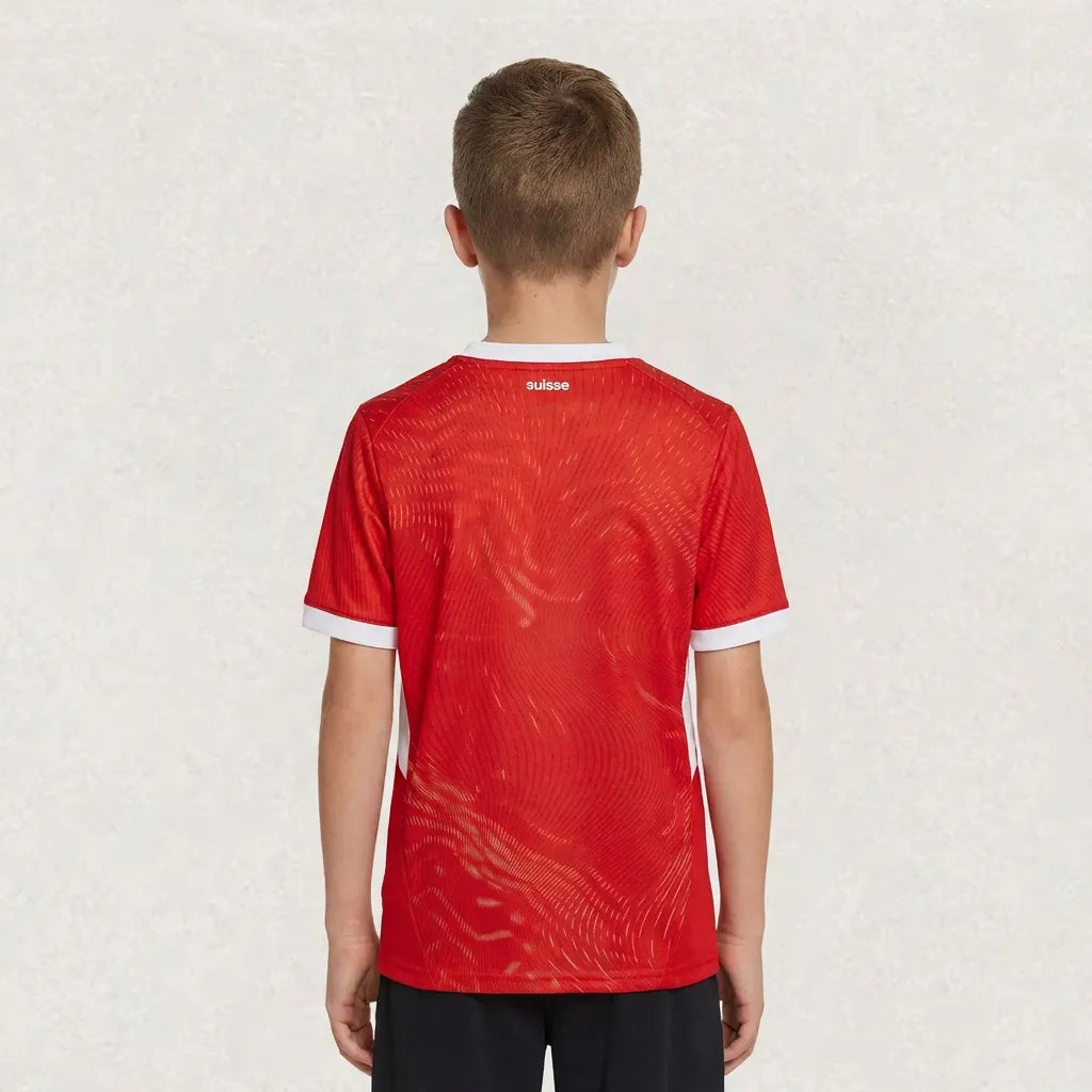Switzerland 2026 Kids Home Jersey