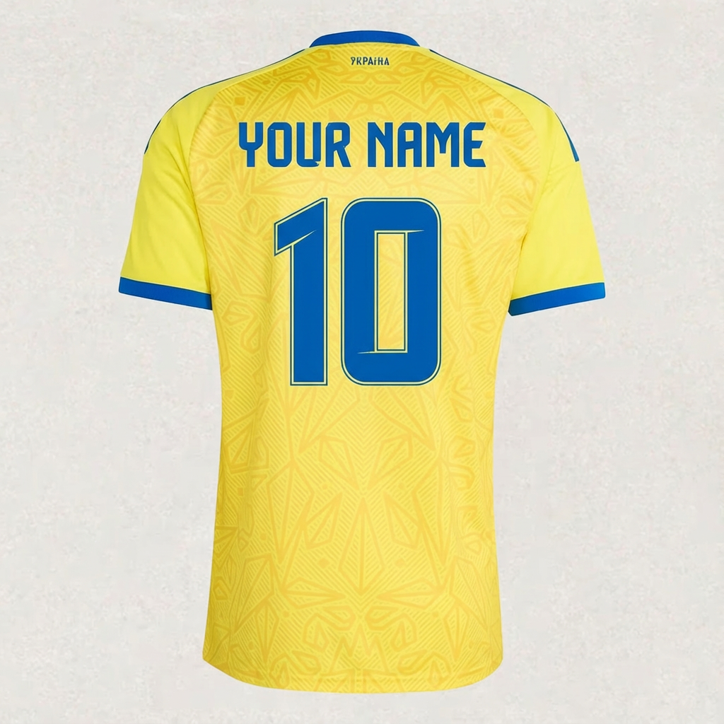 Ukraine 2026 Home Jersey