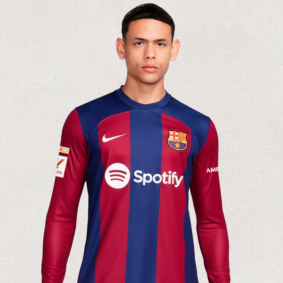 Barcelona Home Long Sleeves 23/24 Jersey - Goal Ninety