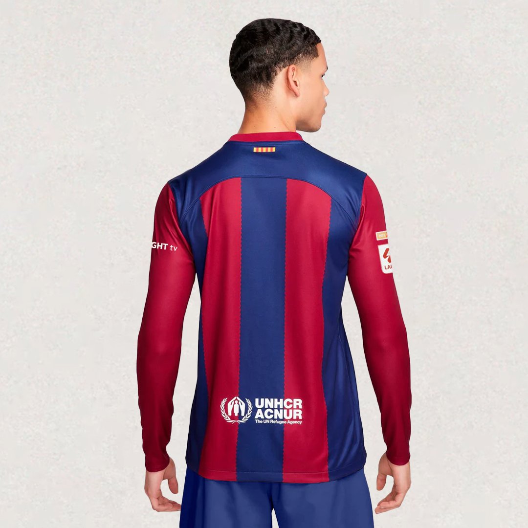 Barcelona Home Long Sleeves 23/24 Jersey - Goal Ninety