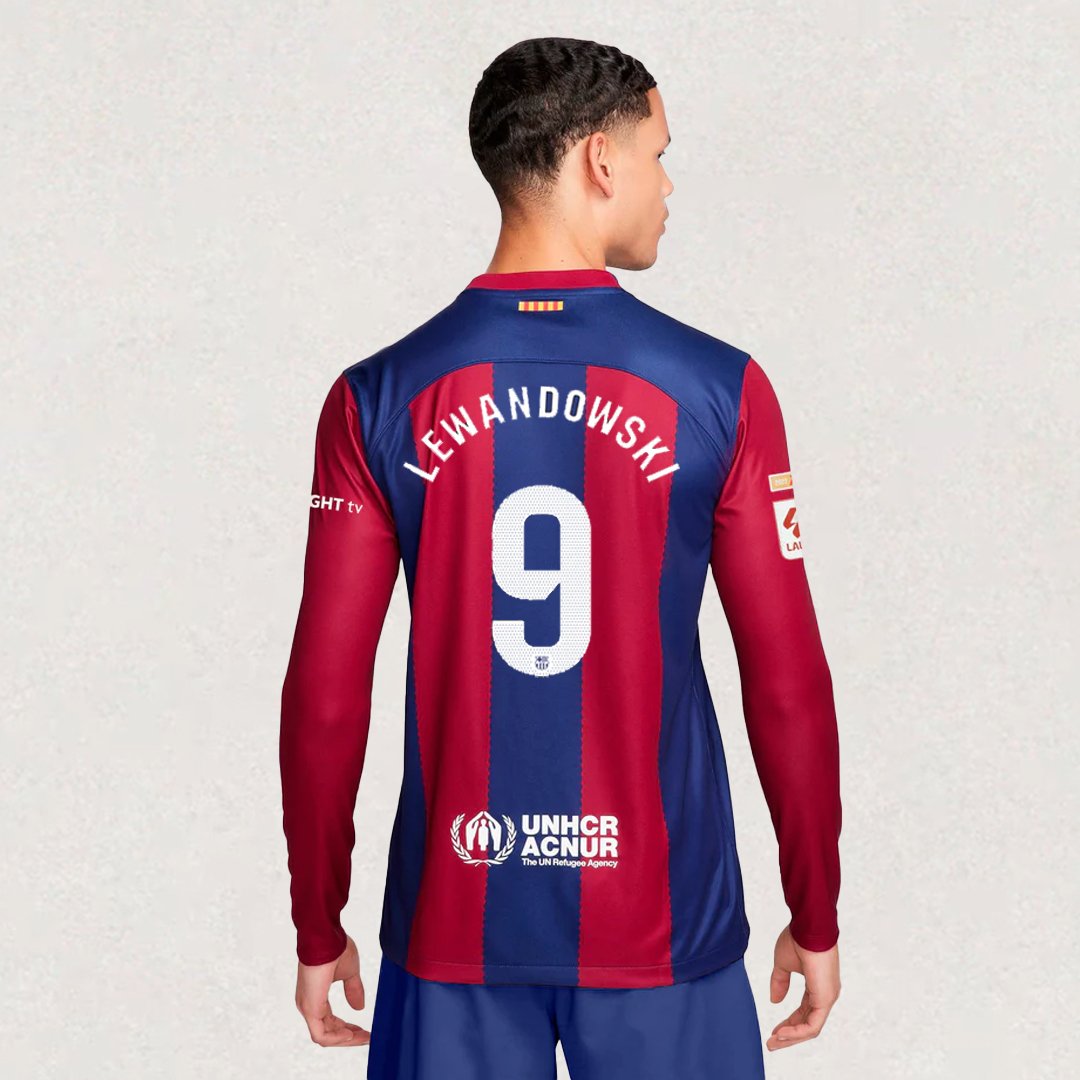 Barcelona Home Long Sleeves 23/24 Jersey - Goal Ninety