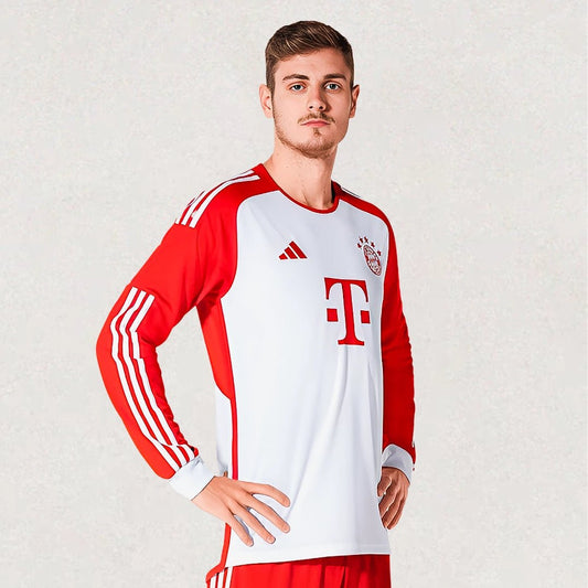 Bayern Home 23/24 Long Sleeve Jersey - Goal Ninety