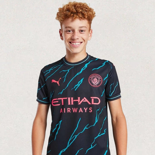 Manchester City Third 23/24 kids jersey - Goal Ninety