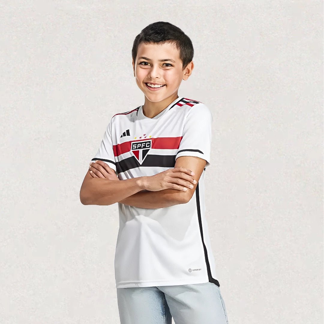 São Paulo FC home 23/24 kids jersey - Goal Ninety